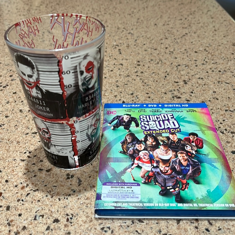 Suicide squad 2016 blu ray bundle